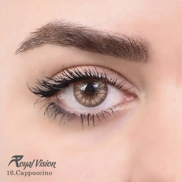 لنز چشم رویال ویژن شماره 16 رنگ کاپوچینو