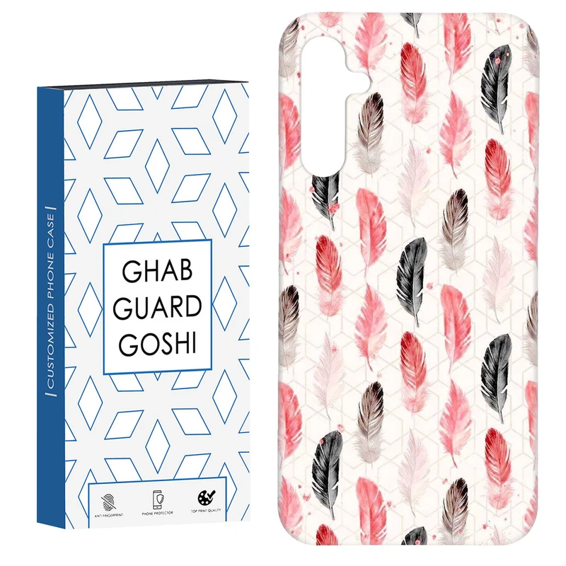 کاور قاب گارد گوشی طرح پر کد Dimo-771 مناسب برای گوشی موبایل سامسونگ Galaxy A54