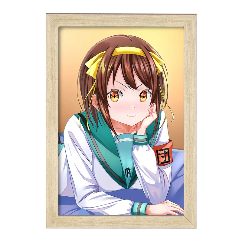 تابلو خندالو مدل هاروهی انیمه ناپدید شدن هارومی سوزومیا The Disappearance of Haruhi Suzumiya  کد 23145