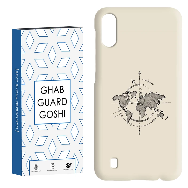 کاور قاب گارد گوشی طرح نقشه کد Dimo-175 مناسب برای گوشی موبایل سامسونگ Galaxy M10