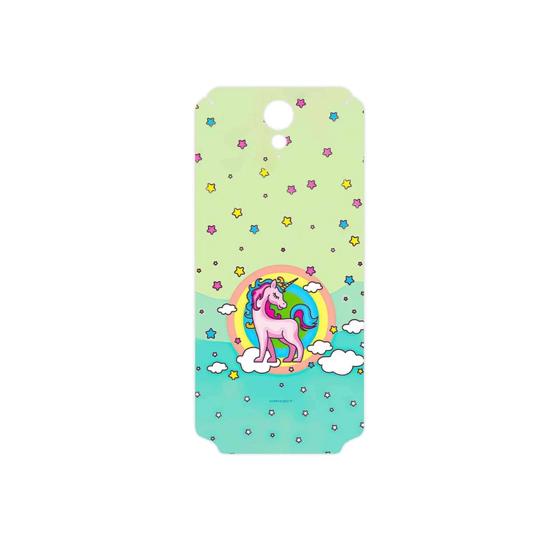 برچسب پوششی ماهوت مدل Rainbow unicorn adventure مناسب برای گوشی موبایل اچ تی سی Desire 620
