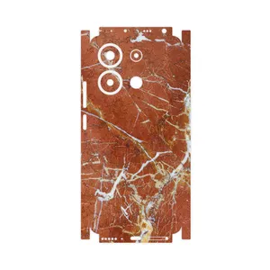 MAHOOT Red Marble-FullSkin Cover Sticker for Xiaomi Redmi Note 13 4G