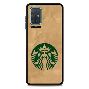 AKAM AMC-WSGA71-STARBUCKS-38 Cover For Samsung Galaxy A71