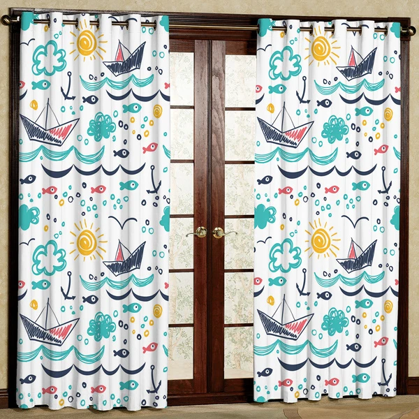 پرده مدل پانچی کد 6051 سایز 280x140 سانتی متر