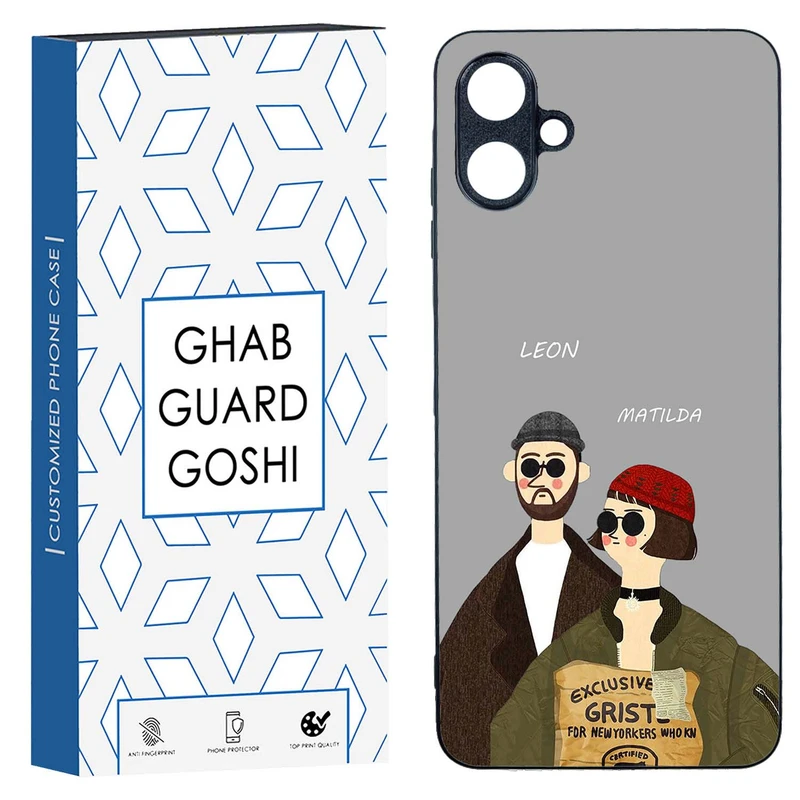 کاور قاب گارد گوشی طرح لئون و ماتیلدا کد TPU-095 مناسب برای گوشی موبایل سامسونگ  Galaxy A06