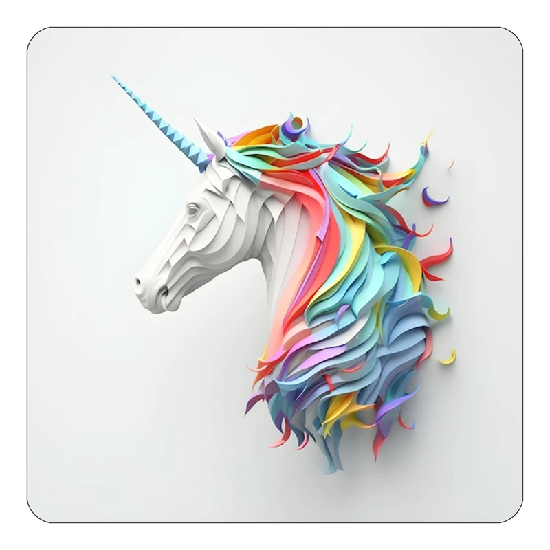 مگنت کاکتی طرح اسب تک شاخ و یونیکورن مدل mp31750