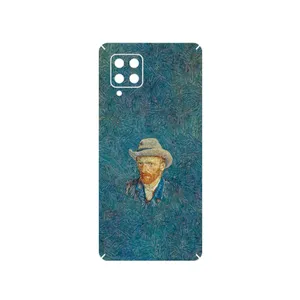 MAHOOT Self portrait with a gray felt hat Cover Sticker for Samsung Galaxy A42