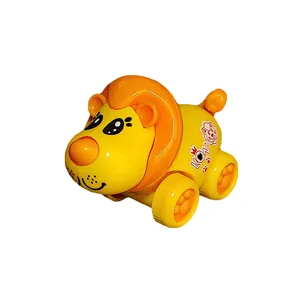 اسباب بازی کوکی مدل شیر چرخ دار