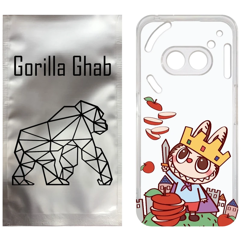 کاور گوریلا قاب مدل CLG کد 115 طرح لبوبو Labubu مناسب برای گوشی موبایل ناتینگ فون Phone 2a / 2a Plus
