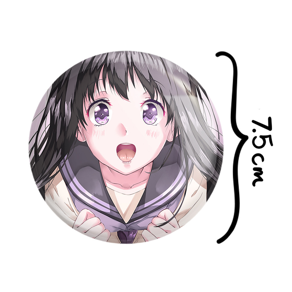 آینه جیبی خندالو مدل چیتاندا انیمه هیوکا Hyouka  کد 17063