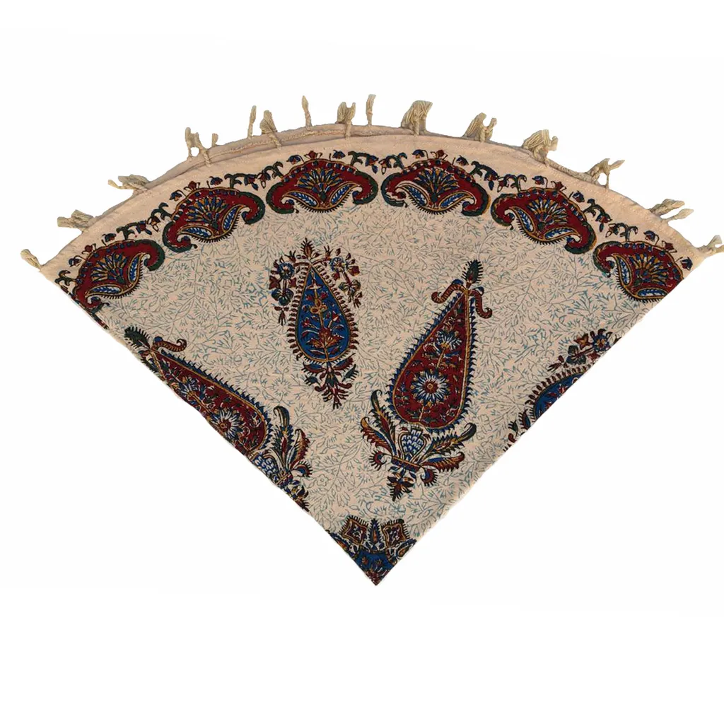 روميزي قلمكار عطريان طرح خورشيدي كد G416