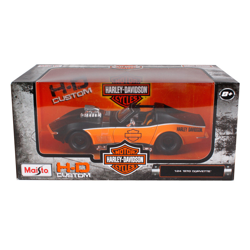 ماشین بازی مایستو مدل Harley Davidson 1970 کد 32193