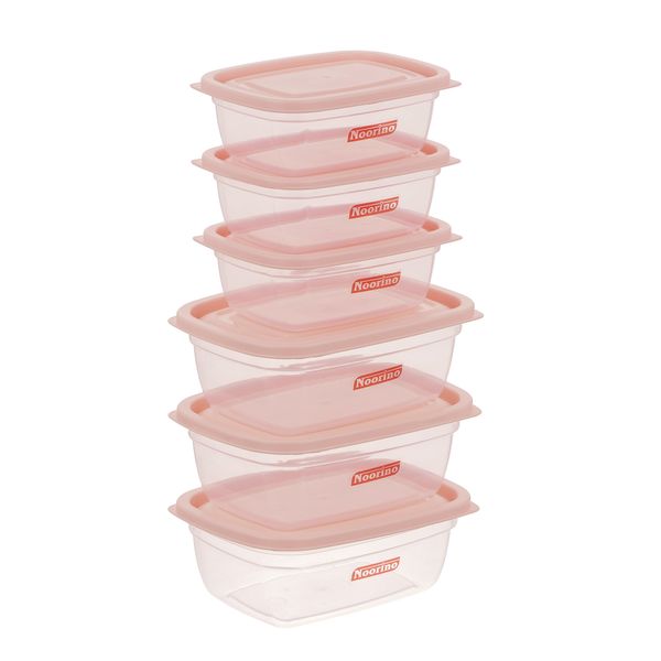 تجریه خرید ظرف نگهدارنده نورینو مدل سامان مجموعه 6 عددی