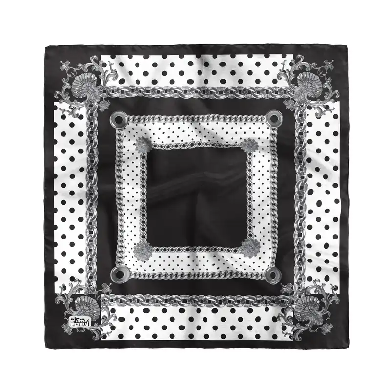 دستمال سر و گردن مشکات مدل H122