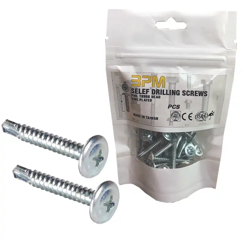 پیچ سرمته واشردار مدل 50-4.2 بسته 40 عددی