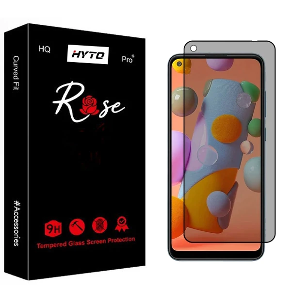 محافظ صفحه نمایش حریم شخصی هیتو مدل ViewLock Rose مناسب برای گوشی موبایل سامسونگ Galaxy M11 
