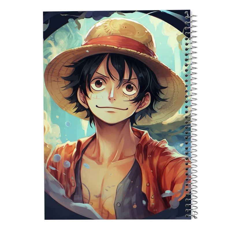 دفتر شطرنجی 50 برگ مدوپد مدل وان پیس One Piece کد DF11722