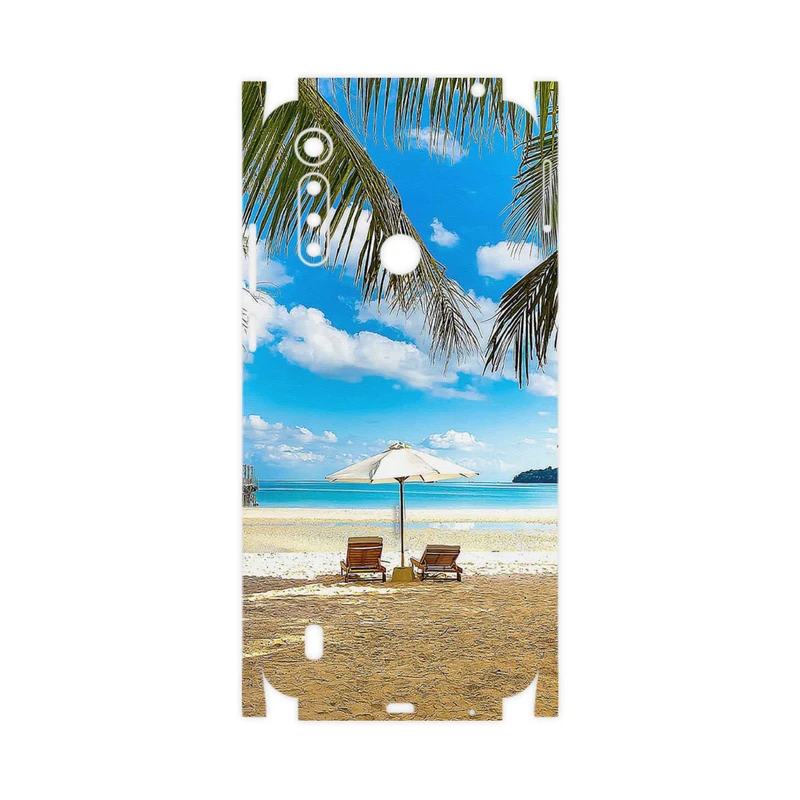 برچسب پوششی ماهوت مدل Beach-FullSkin مناسب برای گوشی موبایل موتورولا Moto G8 Power Lite