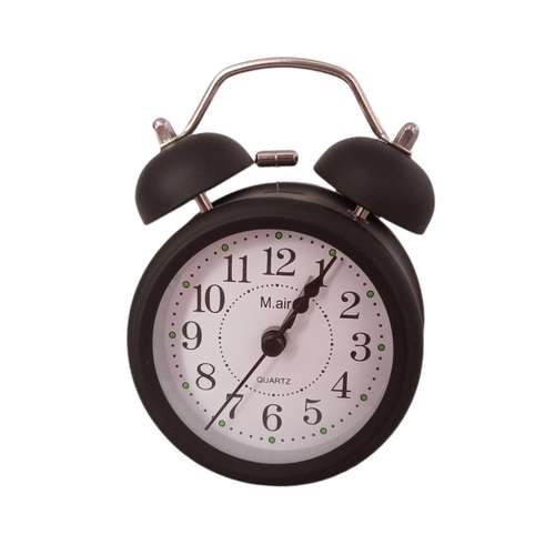 ساعت رومیزی مدل کوارتز زنگ دار کد 01