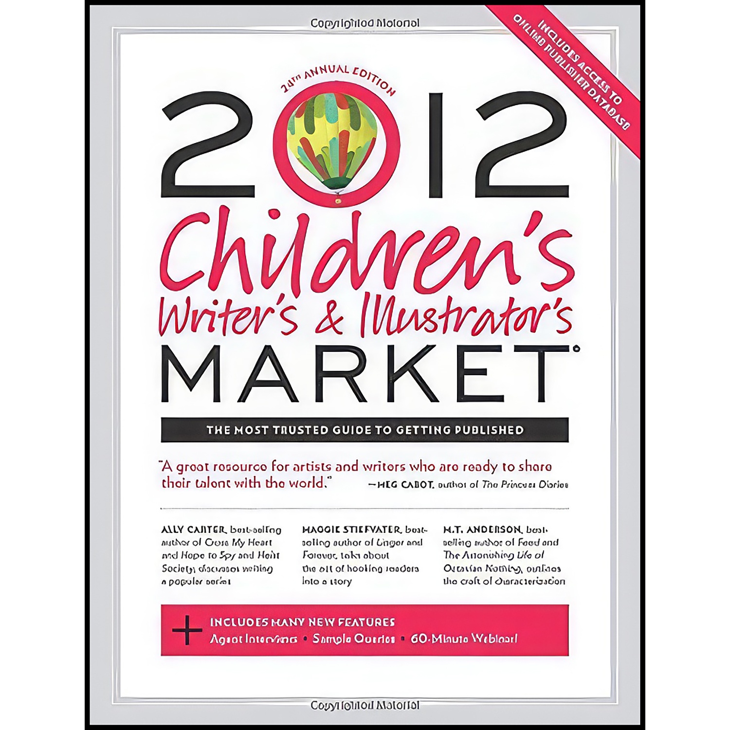 کتاب 2012 Childrens Writers Illustrators Market اثر Chuck Sambuchino انتشارات بله