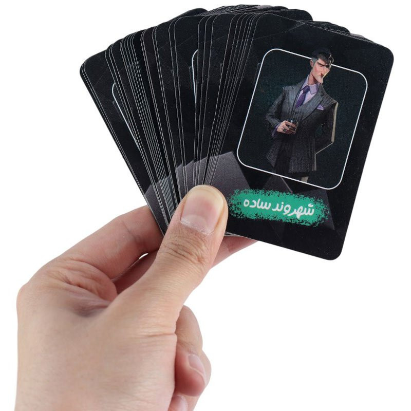 بازی فکری طرح مافیا کلاسیک مدل 001