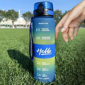 قمقمه طرح HELLO مدل سیلیکونی گنجایش 1 لیتر