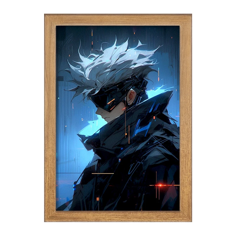 تابلو خندالو مدل گوجو ساتورو انیمه جوجوتسو کایزن کد F747