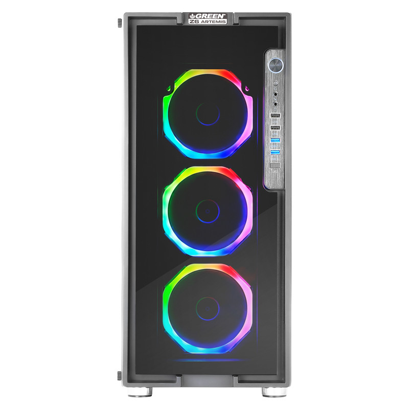 کیس کامپیوتر گرین مدل Z6 RGB ARTEMIS 1