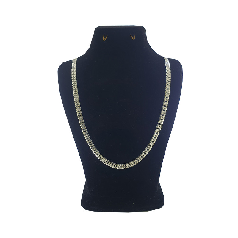 زنجیر نقره مردانه کد 27.38 زنجیر نقره مردانه کد 27.38