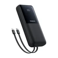 پاوربانک 22 وات بیسوس مدل LIPOW Dual ظرفیت 20000 میلی&zwnj;آمپرساعت به همراه کابل USB-C و لایتنینگ