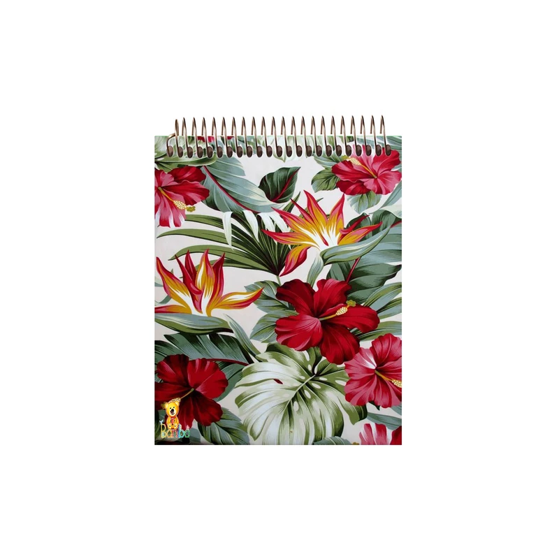 دفتر نقاشی 50 برگ بانیبو مدل گل کد 244