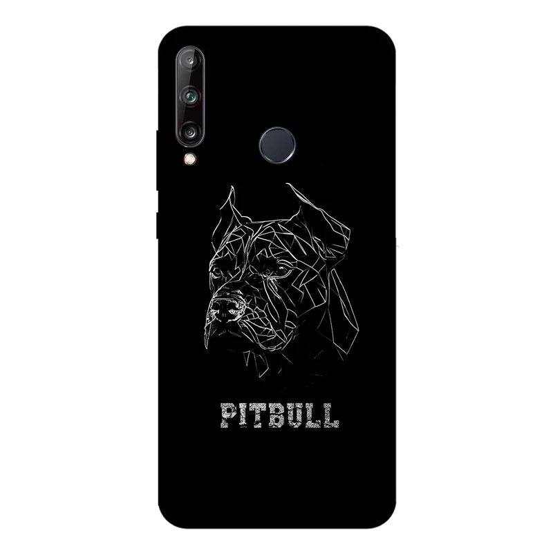 کاور مگافون طرح پیتبول مدل 1883 مناسب برای گوشی موبایل هوآوی Y7P 2020 / P40 Lite E  