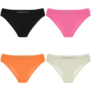 شورت زنانه مدل سیملس تمام کشی کد S1290 بسته 4 عددی