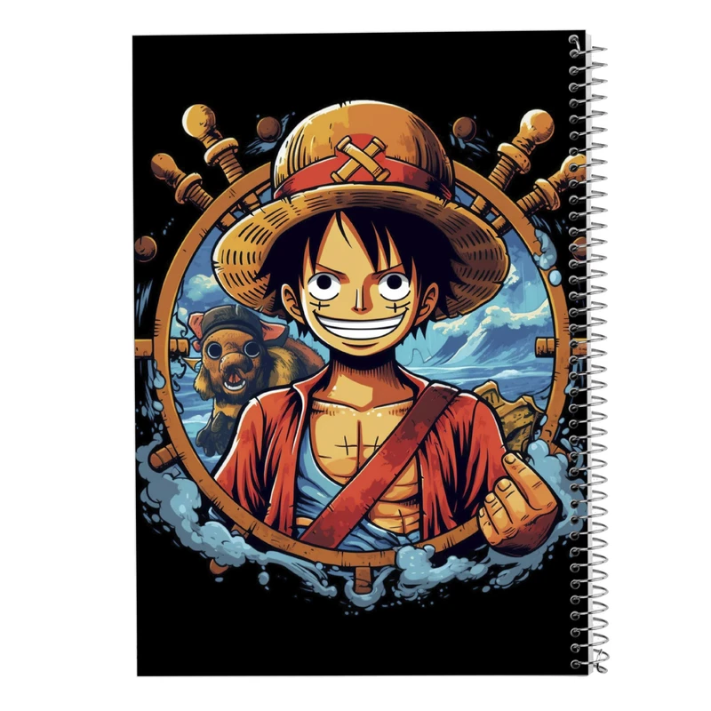 دفتر لیست خرید 50 برگ مدوپد مدل وان پیس One Piece کد DF10709