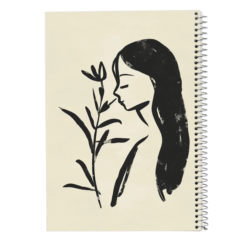 دفتر نت موسیقی 50 برگ مدوپد مدل عاشقانه love کد DF14157