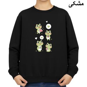 سویشرت زنانه مدل قورباغه های ناز