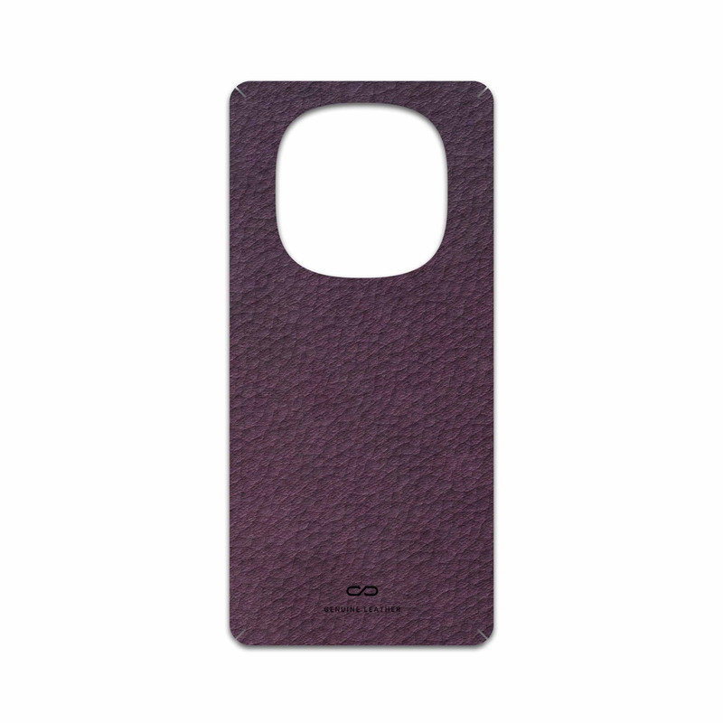 برچسب پوششی ماهوت مدل Purple-Leather مناسب برای گوشی موبایل شیائومی Redmi Note 14 Pro 4G