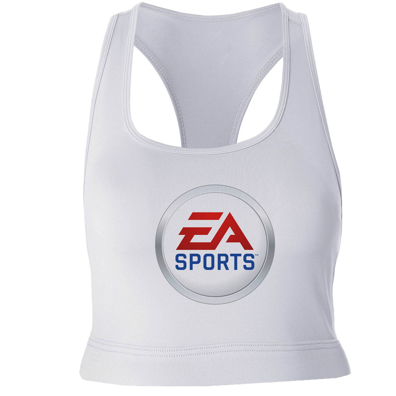 نیم تنه ورزشی زنانه مدل EA Sports کد SH001 رنگ سفید