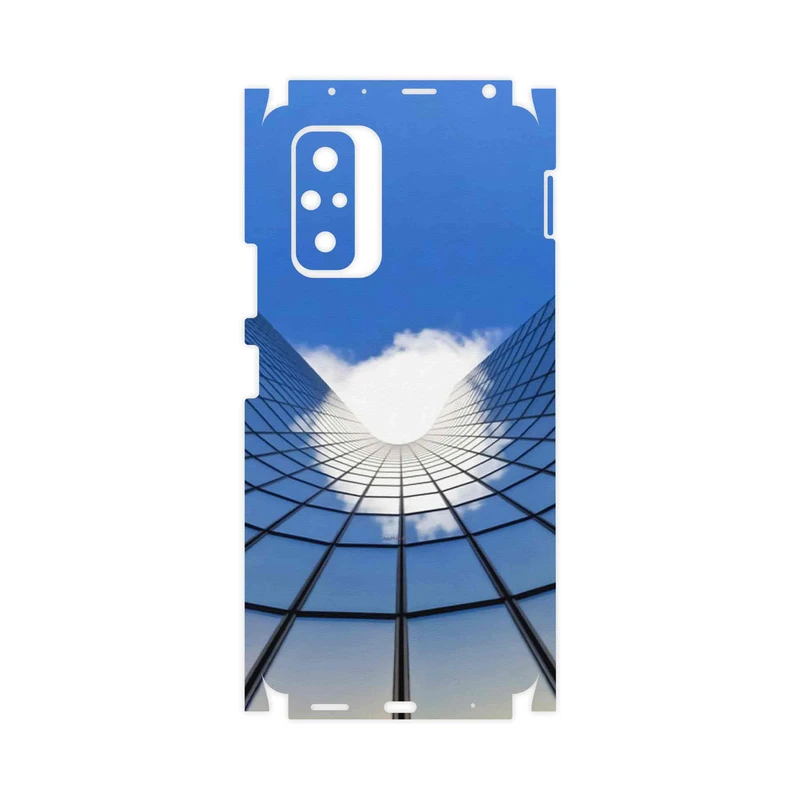 برچسب پوششی ماهوت مدل Glass skyscraper-FullSkin مناسب برای گوشی موبایل شیائومی Redmi Note 10 Pro Max