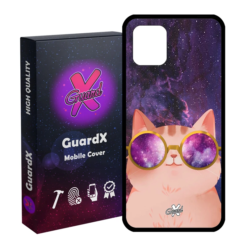 کاور گارد ایکس طرح Cat مدل Glass10078 مناسب برای گوشی موبایل سامسونگ Galaxy Note 10 Lite