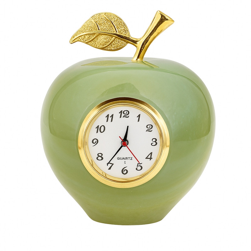 ساعت رومیزی عقربه‌ای مدل سیب