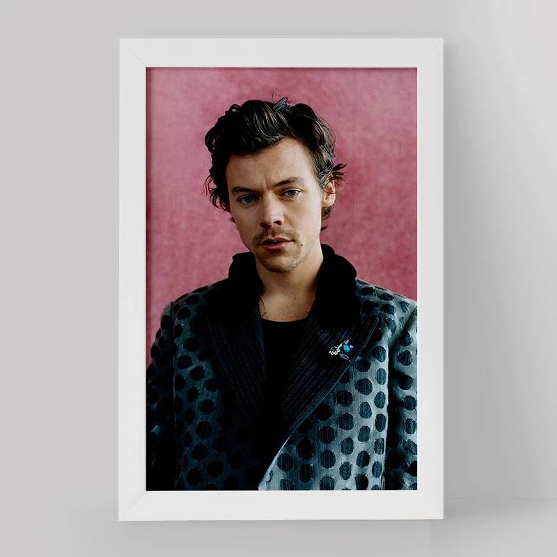 تابلو خندالو مدل هری استایلز گروه موسیقی وان دایرکشن One Direction کد 18899