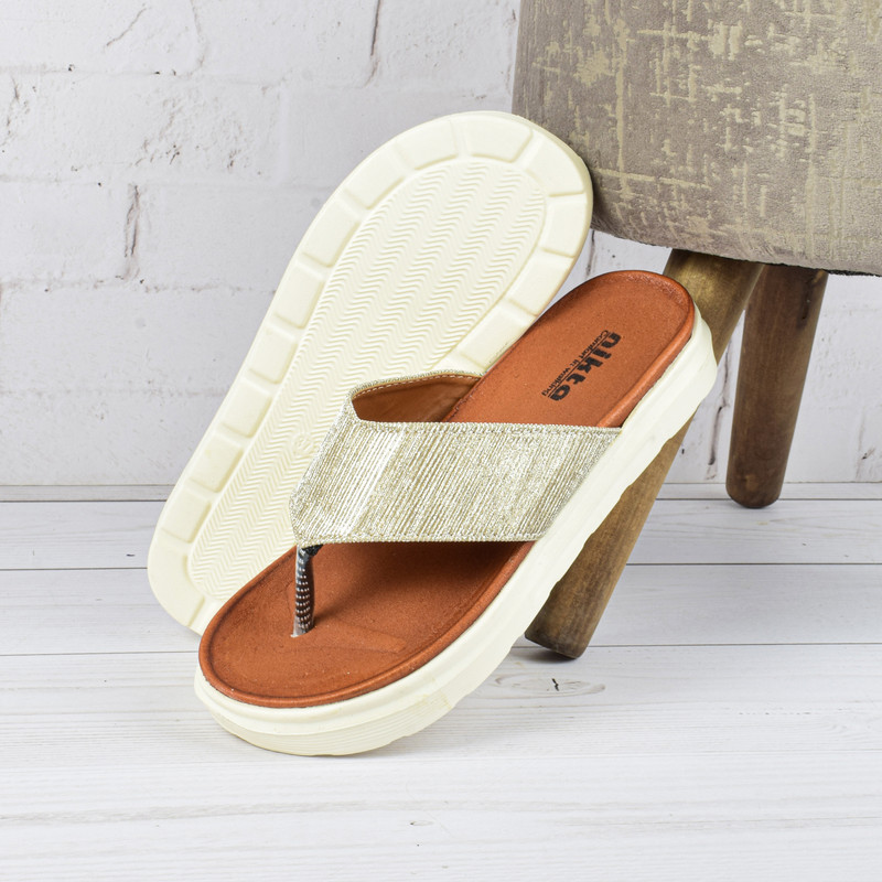 دمپایی لاانگشتی زنانه نیکتا مدل لیون کد GD.2957