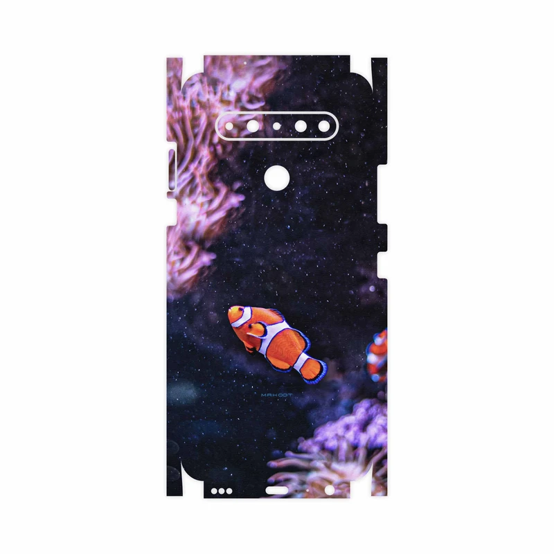 برچسب پوششی ماهوت مدل Clownfish-FullSkin مناسب برای گوشی موبایل ال جی K61
