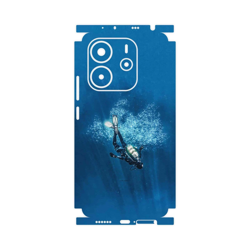 برچسب پوششی ماهوت مدل Scuba_Diving-FullSkin مناسب برای گوشی موبایل شیائومی Redmi Note 14 4G