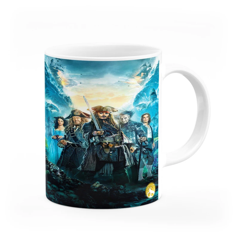 ماگ هومرو طرح دزدان دریایی کارائیب مدل MG6724