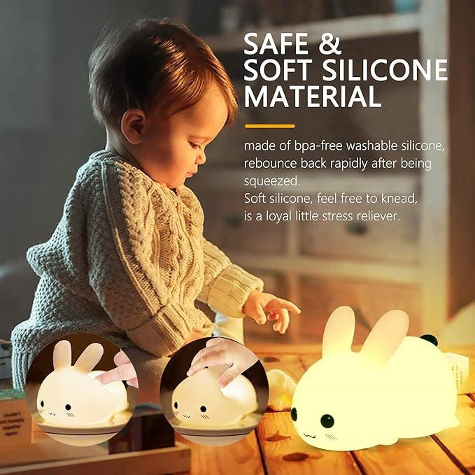 چراغ خواب کودک طرح خرگوش مدل Bunny Light