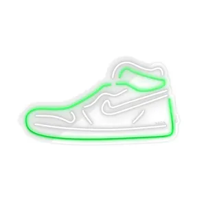 چراغ دیواری نئون دیزاین طرح Shoes-GL_GR