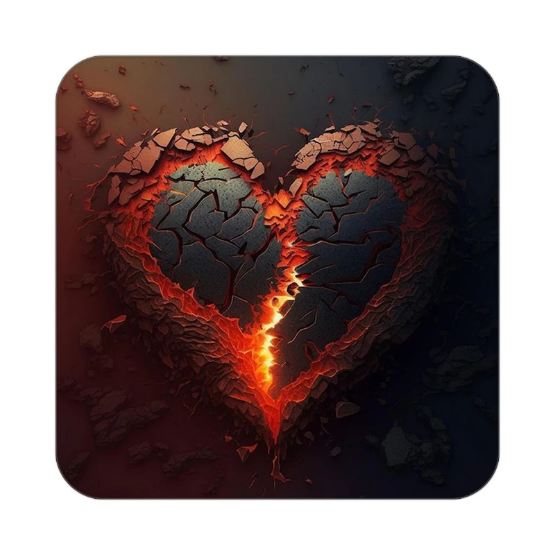 زیر لیوانی کاکتی مدل عاشقانه کد mp11220