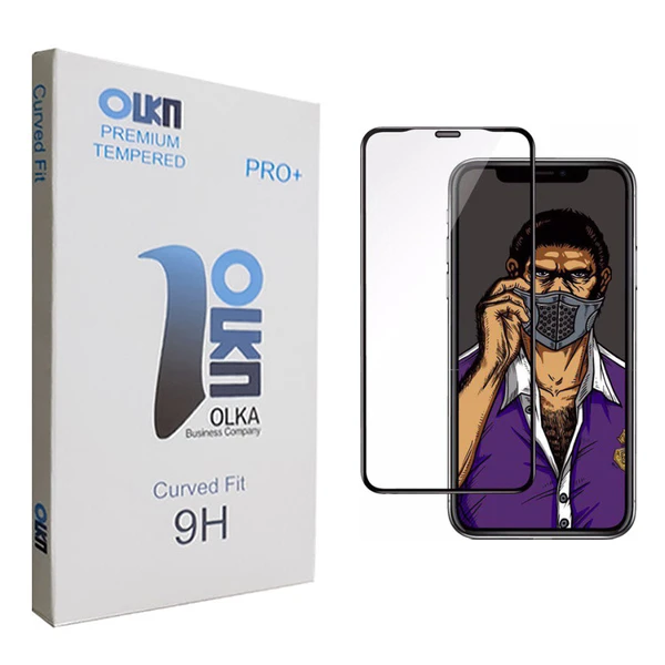 محافظ صفحه نمایش 6D الکا مدل +PRO مناسب برای گوشی اپل iphone X/XS